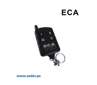 ECA Remote 4 Buttons Latin Numbers