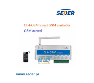 GSM UNIT UNIVERSAL WITH 4 OUTPUTS AND CELLULAR REMOTE CONTROL CL4