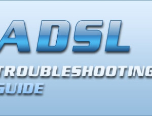 حل مشاكل واعطال ADSL