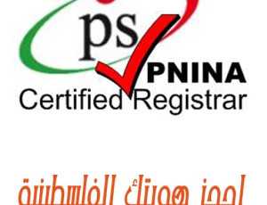حجز الدومين الفلسطيني  Ps Domain