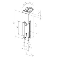 Electric lock E4ESFF mul-t-lock