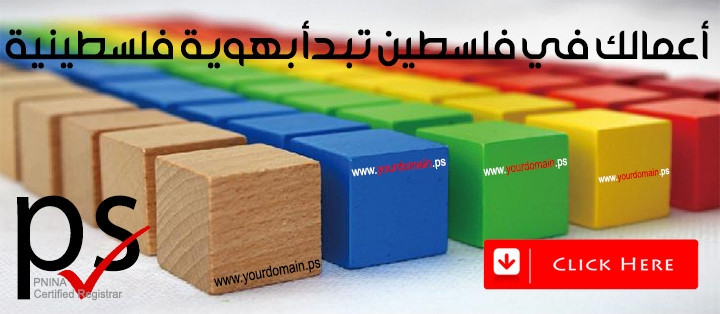 كيف تحجز دومين ps فلسطيني PS Domain Online