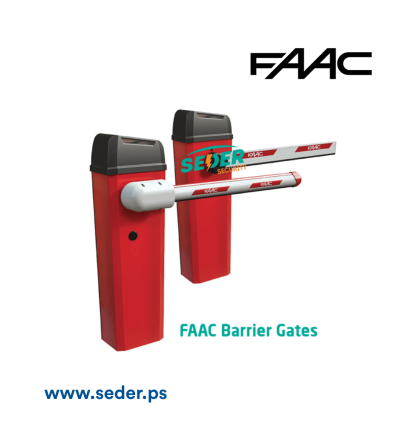FAAC B614 RED BARRIER 230V RAL3020 FAAC  Gates حاجز مقص محسوم