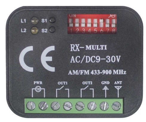 Reciver Module with Multi Remote 2-Relay