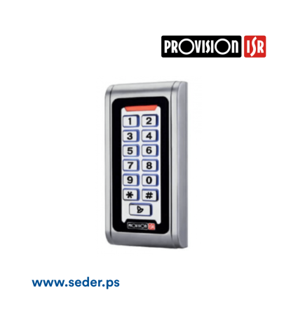 ProVision Kuden narrow metallic, bright exterior, with proximity reader, anti-vandal