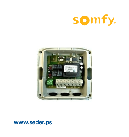 Somfy INTEO UNIVERSAL RECEIVER RTS رسيفر سومفي للابجورات و المظلات و ماتورات الرول